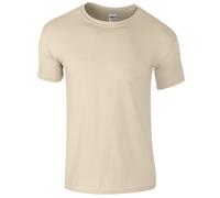 Gildan Men's Short Sleeve Soft-Style™ T-Shirt – Sand – 2XL