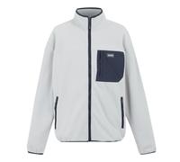 (XXL, Silver Grey/Navy) Regatta Mens Frankie Full Zip Fleece Jacket