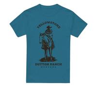 (XXL, Slate) Yellowstone Mens Dutton Ranch John Dutton T-Shirt