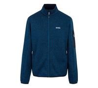 Regatta Mens Newhill Marl Full Zip Fleece Jacket - Snorkel Blue - XXL - Snorkel Blue - 70% Polyester/30% Recycled Polyester