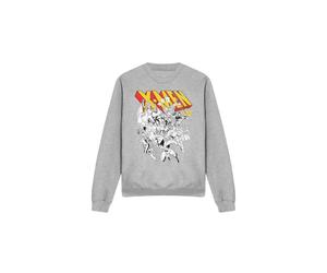 (XXL, Sport Heather) Marvel Unisex Adult X-Men Retro Team Sweatshirt