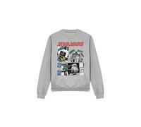 (XXL, Sport Heather) Star Wars Unisex Adult Beep Boop R2-D2 Sweatshirt