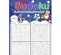 XXL Sudoku Adventskalender 2025: 161 Logikrätsel in Großdruck von leicht bis schwer, mit Lösungen