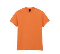 (XXL, Tangerine) Gildan Mens Heavy Cotton Short-Sleeved T-Shirt