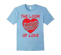 (XXL) The Look of Love Bacon Food Eating Breakfast T-Shirt-Father's Day