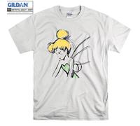 (XXL) Tinker Bell Sketch V-neck Peter Pan T-shirt Hoodie Kid Child Tote Bag
