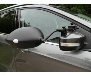 XXL Towing Mirror Pair Milenco Aero 4 Extra Wide Standard Glass Caravan