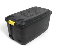 XXL Transport Box Cushion Box with 145-Litre Capacity and 4 Wheels, Detachable and Lockable Lid, Robust Design, Moisture Protection, 93 x 53 x 46 cm