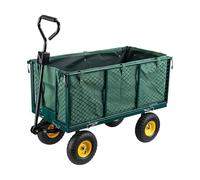 XXL Transport Trolley 550kg with Removable Cover and Storage Grid