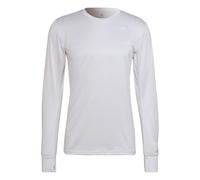 (XXL, White) Adidas Mens Performance Long-Sleeved Running T-Shirt