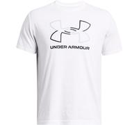 (XXL, White/Black) Under Armour Mens Foundation Updates Gl Short-Sleeved T-Shirt