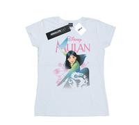 (XXL, White) Disney Womens/Ladies Mulan My Own Hero Cotton T-Shirt