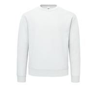 (XXL, White) Fruit of the Loom Unisex Adult Sweatshirt