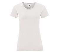 (XXL, White) Fruit Of The Loom Womens/Ladies Iconic T-Shirt