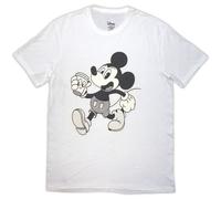 (XXL, White) Mickey Mouse & Coffee T Shirt