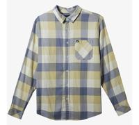 (XXL, Winter Pear Motherfly) Quiksilver Mens Motherfly Flannel Shirt Long Sleeve Button Up Cotton Collar
