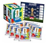 XXL World Cup 2026 Collectible Stickers - Sticker Sticking Panini World Cup Extra 1 x Game Plan (Own Label Bundle) (25 Bags / 175 Stickers Single Bags)