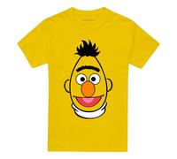 (XXL, Yellow) Sesame Street Unisex Adult Bert Full Face T-Shirt