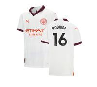 (XXLB) 2023-2024 Man City Away Shirt (Kids) (RODRIGO 16)