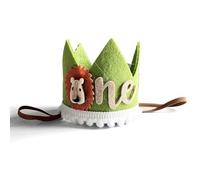 XXLKVSK Baby First Birthday Crown - Wild One Hat for Parties, Carnivals - Precious Memories for Baby's Special Day