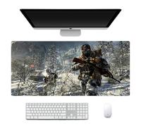 XXOBAZLF Call of Duty XXL Mouse Mat|Anti-Slip Rubber Base Gaming Mousepad for Computer|Smooth and Waterproof Home Office Long Big Mouse Pad (F6)