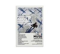 XXQPO Album Poster for Muse-Absolution Poster Canvas Wall Art for Home Decor Living Room Bedroom 20x30inch(50x75cm) Unframe-style