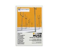 XXQPO Album Poster for Muse-Origin of Symmetry Poster Canvas Wall Art for Home Decor Living Room Bedroom 12x18inch(30x45cm) Unframe-style
