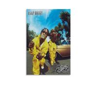 XXQPO ASAP Poster Rocky Rapper Vintage Poster Canvas Wall Art for Home Decor Living Room Bedroom 12x18inch(30x45cm) Unframe-style