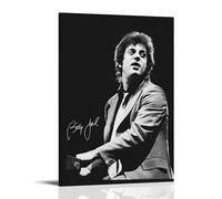 XXQPO Billy Poster Joel Vintage Poster Canvas Wall Art for Home Decor Living Room Bedroom 12x18inch(30x45cm) Frame-style
