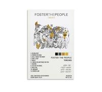 XXQPO Foster The PeoplePoster-Torches-Album Poster Canvas Wall Art for Home Decor Living Room Bedroom 08x12inch(20x30cm) Unframe-style