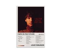 XXQPO Louis Poster Tomlinson-Faith in The Future-Album Poster Canvas Wall Art for Home Decor Living Room Bedroom 12x18inch(30x45cm) Unframe-style