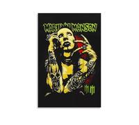 XXQPO Marilyn Poster Manson-Album Cover Poster Canvas Wall Art for Home Decor Living Room Bedroom 16x24inch(40x60cm) Unframe-style