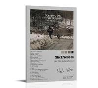 XXQPO Noah Poster Kahan Stick Season Album Poster Canvas Wall Art for Home Decor Living Room Bedroom 12x18inch(30x45cm) Frame-style