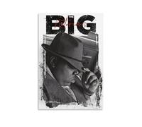 XXQPO The Notorious Poster BIG Rapper Poster Canvas Wall Art for Home Decor Living Room Bedroom 12x18inch(30x45cm) Unframe-style