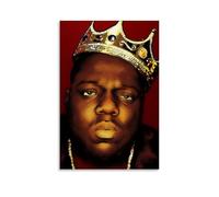 XXQPO The Notorious Poster BIG Rapper Poster Canvas Wall Art for Home Decor Living Room Bedroom 16x24inch(40x60cm) Unframe-style