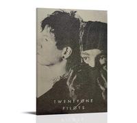 XXQPO Twenty One Poster Pilots-Band Poster Canvas Wall Art for Home Decor Living Room Bedroom 08x12inch(20x30cm) Frame-style