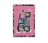 XXQPO Twenty One Poster Pilots-Band Poster Canvas Wall Art for Home Decor Living Room Bedroom 16x24inch(40x60cm) Unframe-style