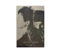 XXQPO Twenty One Poster Pilots-Band Poster Canvas Wall Art for Home Decor Living Room Bedroom 20x30inch(50x75cm) Unframe-style