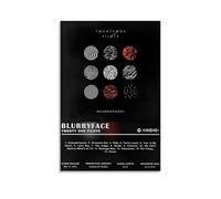 XXQPO Twenty One Poster Pilots-Blurryface-Album Poster Canvas Wall Art for Home Decor Living Room Bedroom 08x12inch(20x30cm) Unframe-style