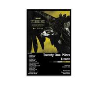 XXQPO Twenty One Poster Pilots-Trench-Album Poster Canvas Wall Art for Home Decor Living Room Bedroom 16x24inch(40x60cm) Unframe-style