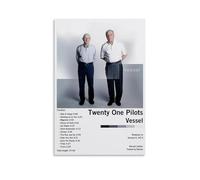 XXQPO Twenty One Poster Pilots-Vessel-Album Poster Canvas Wall Art for Home Decor Living Room Bedroom 12x18inch(30x45cm) Unframe-style