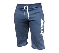 XXR Fleece Shorts Jogging Bottom Joggers MMA Boxing Gym Fitness Sweat Shorts Casual Home Wear (Blue, Small)
