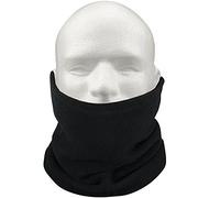 XXR Unisex Polar Fleece Neck Warmer Thermal Snood Scarf Hat Ski Wear Snowboarding Camping & Hiking Cycling Golf All Sports Winter Sports winter Clothing winter Wears (Black)