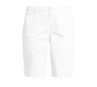 XXR Women's Cotton Combat Canvas Chino Bermuda Shorts Knee Length Summer Comfortable (White, Small)