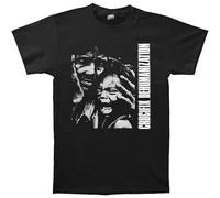 XXRR FASHION Men's Crucifix Dehumanization 1983 Album Cover T-Shirt Black XL