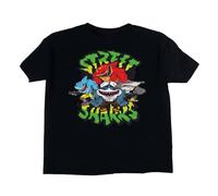 XXRR FASHION Street Sharks T Shirt BlackLarge Black M