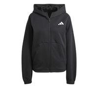 (XXS, Black) Adidas Womens/Ladies Sportswear Future Icons Logo Full Zip Hoodie