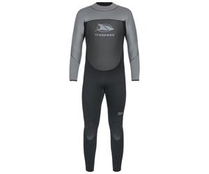 (XXS, Black) Trespass Mens Wetsuit Full Body 5mm Lakee