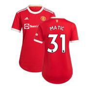 (XXS) Man Utd 2021-2022 Home Shirt (Ladies) (MATIC 31)
