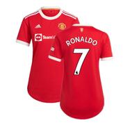 (XXS) Man Utd 2021-2022 Home Shirt (Ladies) (RONALDO 7)